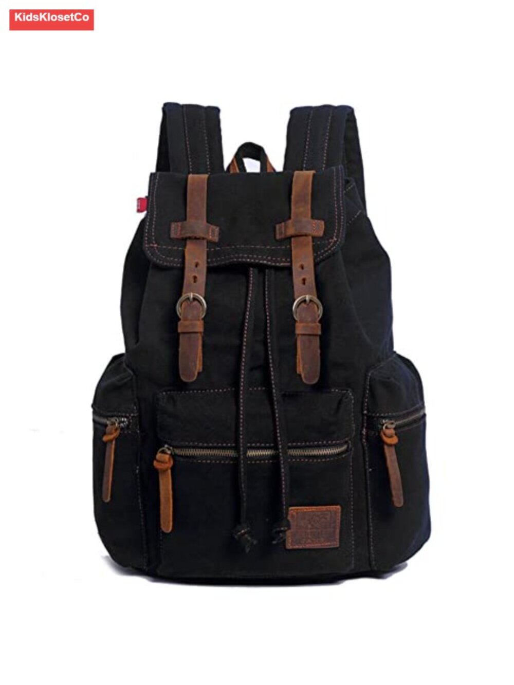 Vintage Canvas Backpack Unisex 17 Inch Laptop Rucksack Casual Daypack School